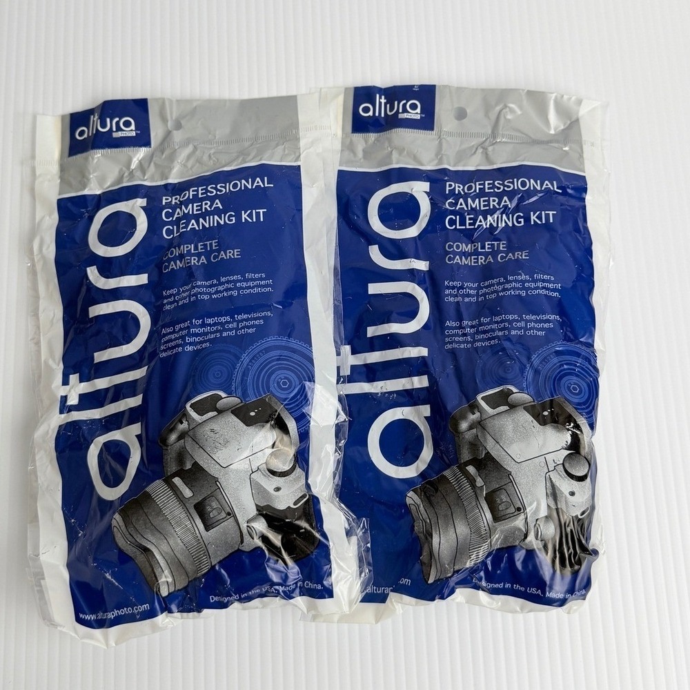 Lot of 2 Altura Photo Professional Camera Cleaning Kit New Sealed Lens Care